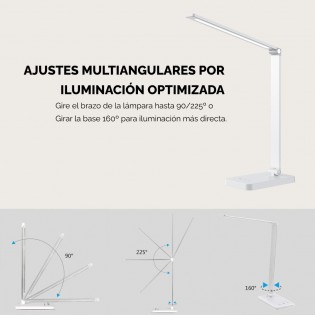 LED desk lamp rechargeable battery Norima White CCT Dim (5W)