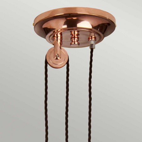 Lámpara de techo Provence Cobre II