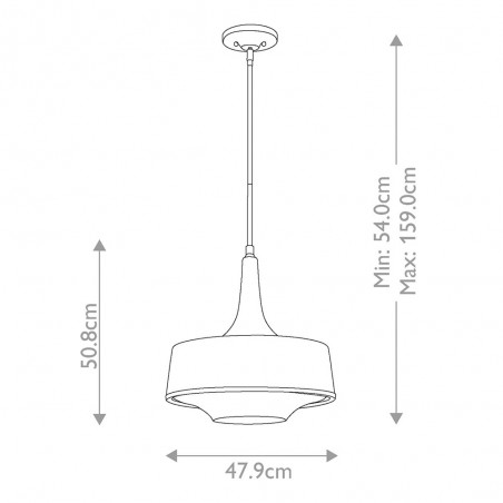 Pendant lamp Holloway
