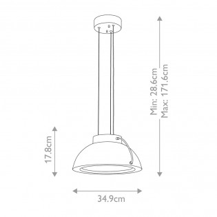 Lámpara de techo LED Europa (20W)