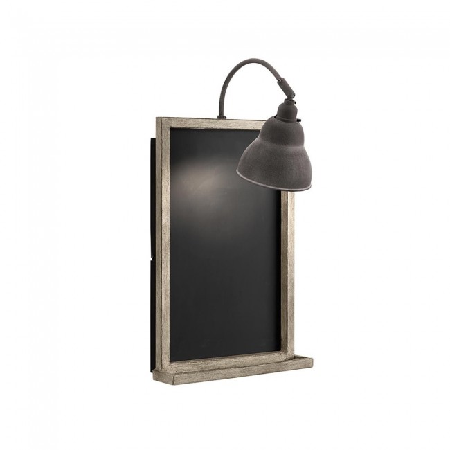 Wall lamp with Chalkboard
