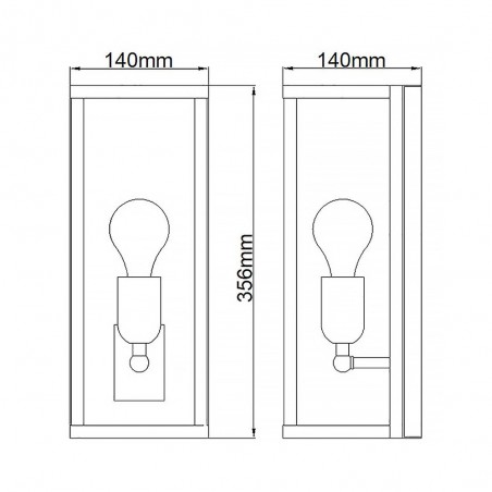 Aplique de pared Harrow