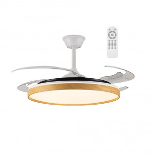 Folding blades LED fan...