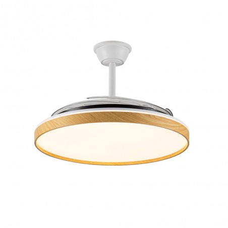 Folding blades LED fan Tamero L CCT Dim (80W)