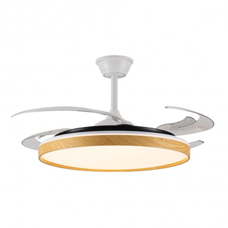 Folding blades LED fan Tamero L CCT Dim (80W)