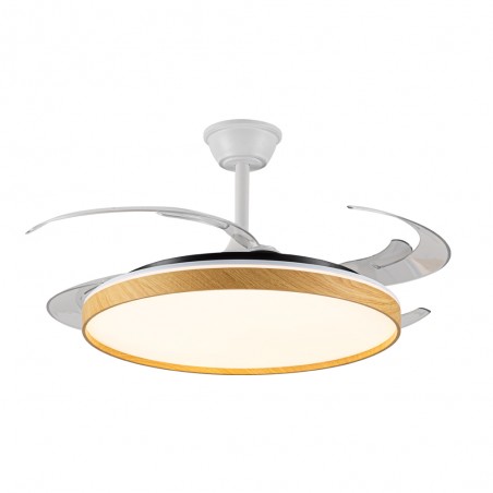 Folding blades LED fan Tamero L CCT Dim (80W)
