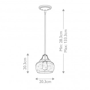 Pendant lamp Urban Renewal III