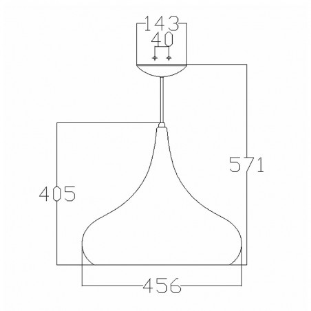 Ceiling lamp Beso P