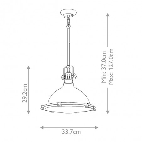 Pendant lamp Hatteras Bay