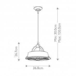 Ceiling lamp Cody M