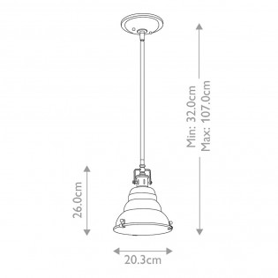 Pendant lamp Eastvale S