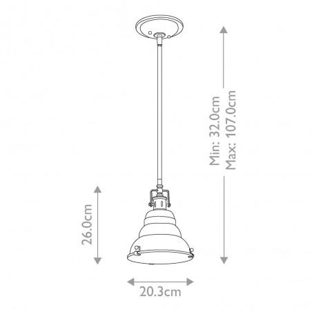Pendant lamp Eastvale S