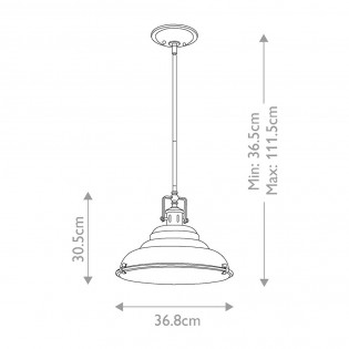 Pendant lamp Eastvale M