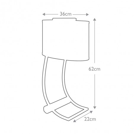 Lámpara de mesa Lex