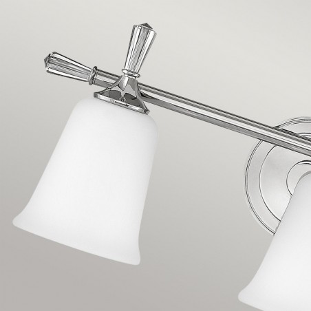 Aplique de pared para baños Blythe (3 luces)
