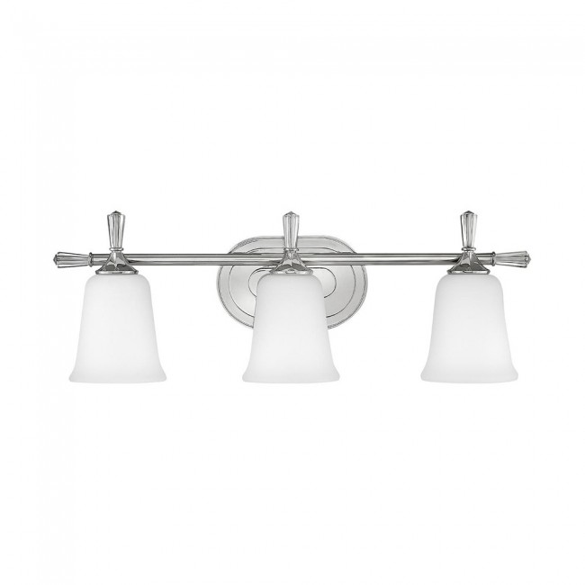 Aplique de pared para baños Blythe (3 luces)