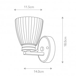 Wall lamp for bathrooms Wallingford