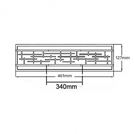 LED Wall lamp for bathrooms Zolon (21W)