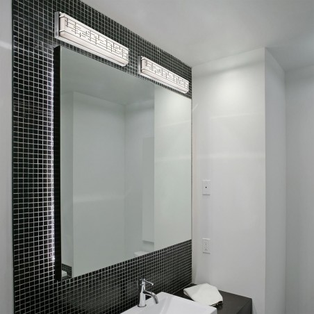 Aplique de pared LED para baños Zolon (28W)