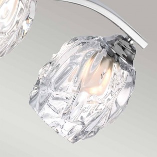 Aplique de pared para baños Kalli (3 luces)