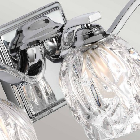 Aplique de pared para baños Kalli (3 luces)