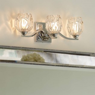 Aplique de pared para baños Kalli (3 luces)