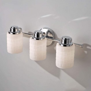 Aplique de pared para baños Wadsworth (3 luces)