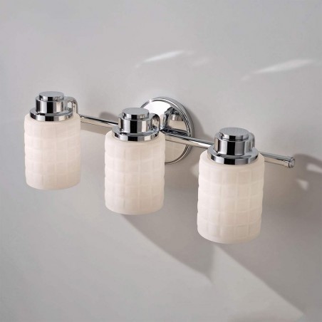 Aplique de pared para baños Wadsworth (3 luces)