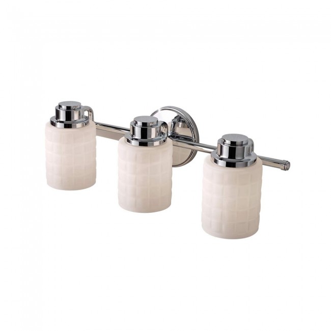 Aplique de pared para baños Wadsworth (3 luces)