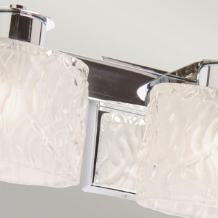 Aplique de pared para baños Seaview (3 luces)