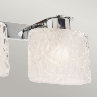 Aplique de pared para baños Seaview (3 luces)