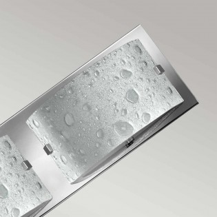 Aplique de pared para baños Daphne (3 luces)