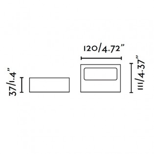 Aplique exterior LED TAIMA (6W)