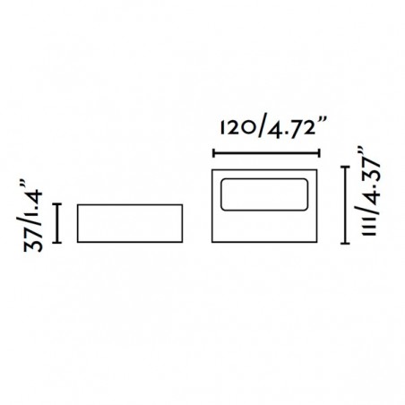 LED Outdoor Wall Light TAIMA (6W)