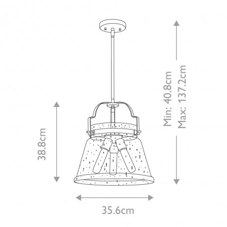 Pendant Lamp Wimberley (3 lights)