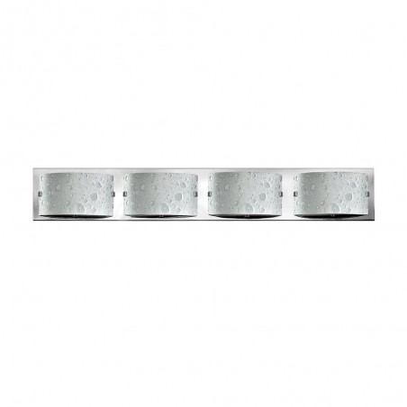 Aplique de pared para baños Daphne (4 luces)