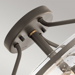 Plafón de techo Belle (3 luces)