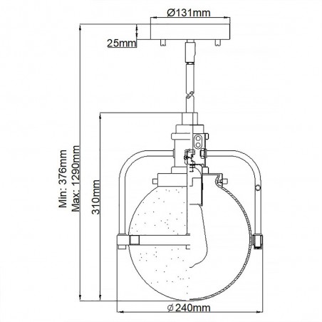 Bathroom's Pendant Lamp Triocent