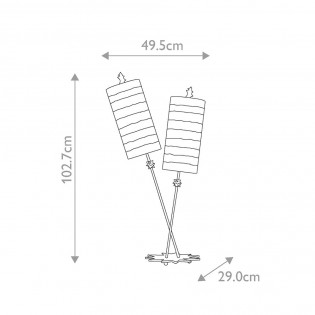 Table lamp NETTLE LUXE