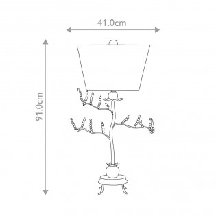 Table lamp Kristal