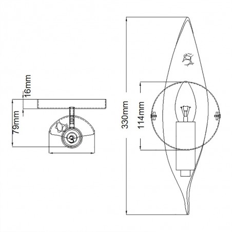 Wall Lamp Willow