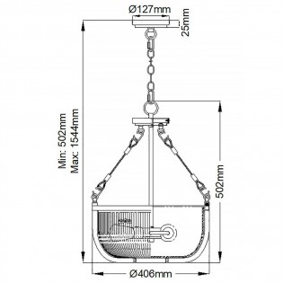 Pendant Lamp Roux (3 lights)