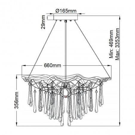 Pendant Lamp Laguna (4 lights)