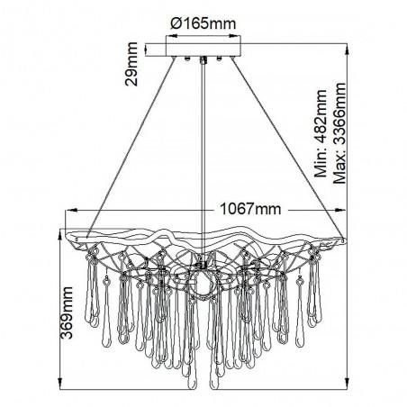 Pendant Lamp Laguna (8 lights)