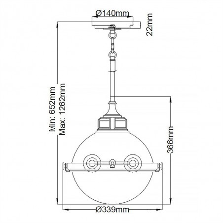 Pendant Lamp Fletcher M