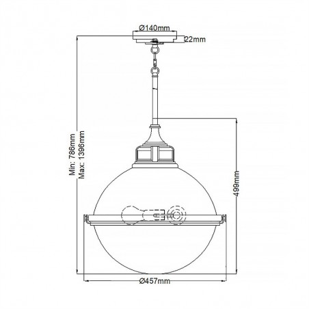 Pendant Lamp Fletcher L