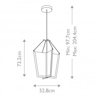LED Pendant Lamp Calters (72.3W)