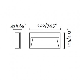 Aplique exterior LED PATH (9W)