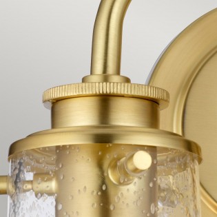 Aplique de pared para baños Braelyn (2 luces)