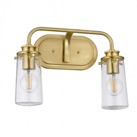 Aplique de pared para baños Braelyn (2 luces)